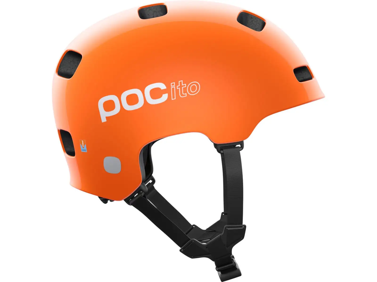 POC POCito Crane MIPS Kinderhelm Fluorescent Orange