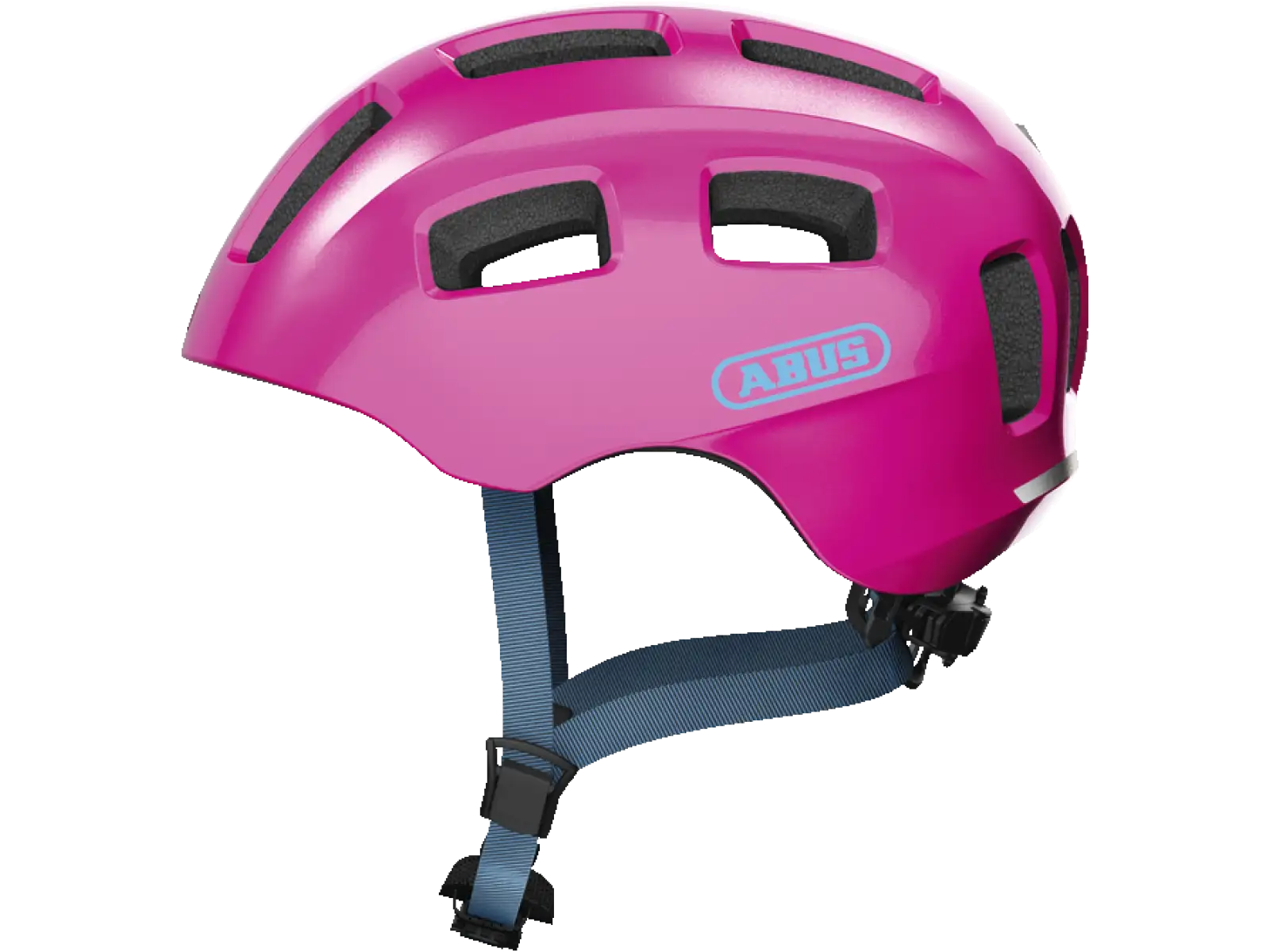 Abus Youn-I 2.0 Kinderhelm Funkelndes Pink