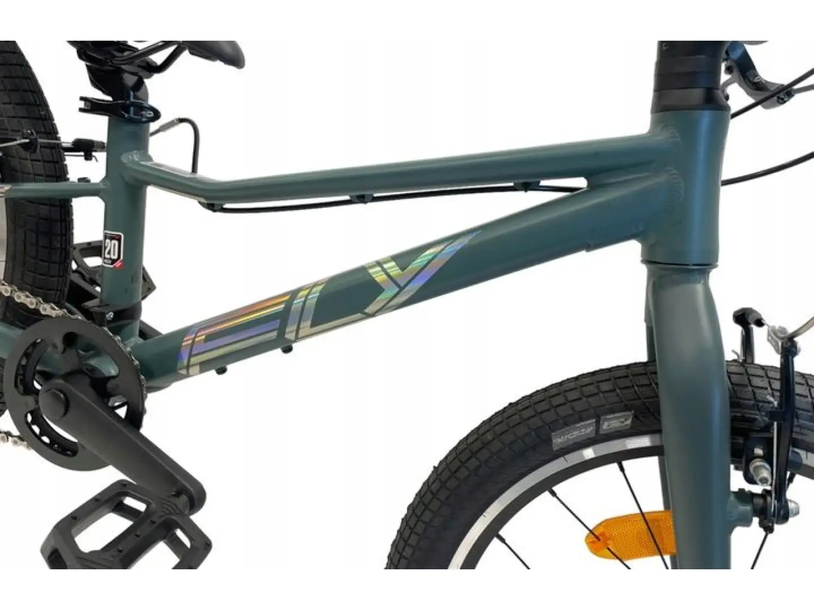 Superior F.L.Y. 20 VB Kinder-Mountainbike Matte Trooper Green