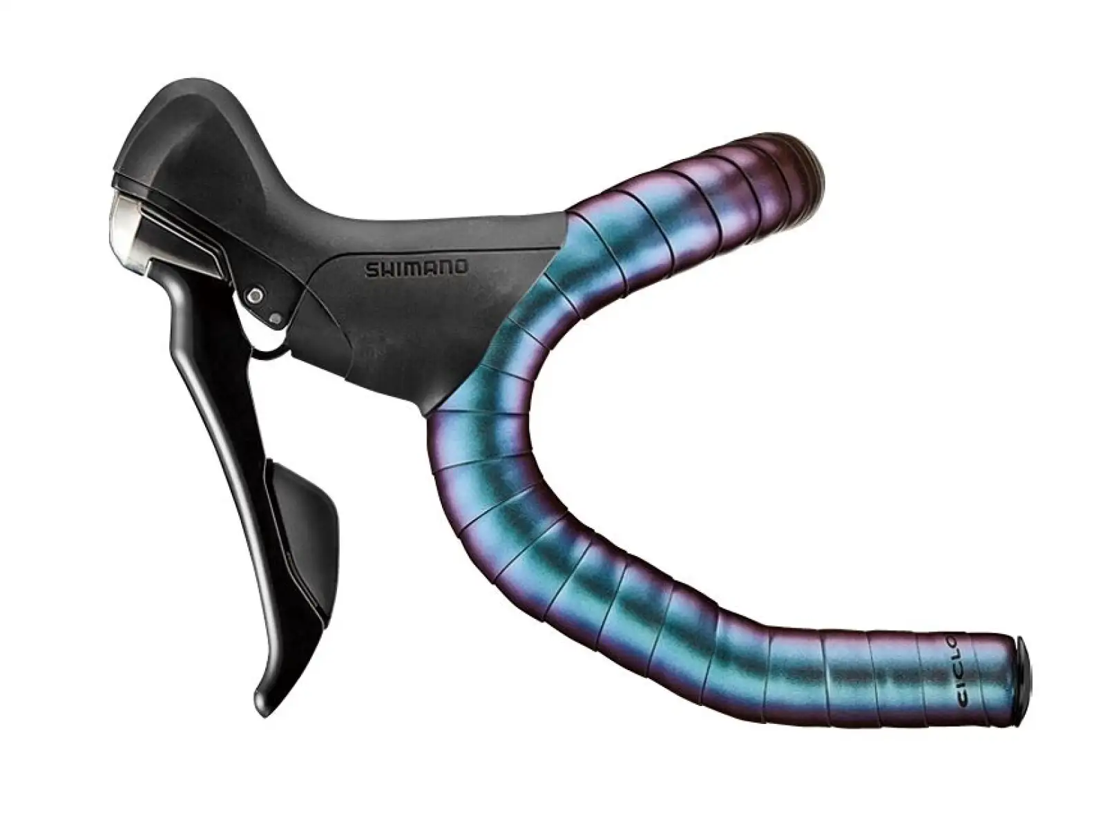 Ciclovation Leather Touch Lenkerband Aurora Blue