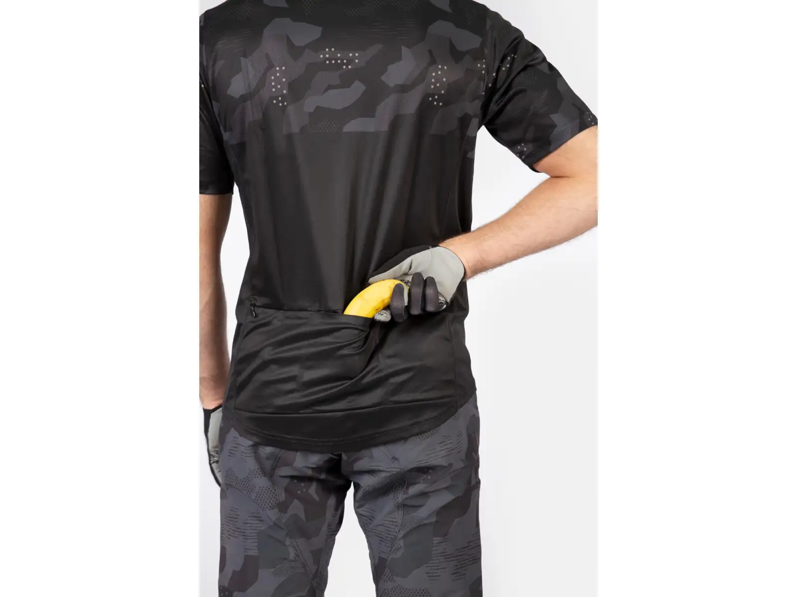 Endura Hummvee Ray S/S Herren-Trikot Kurzarm Schwarz