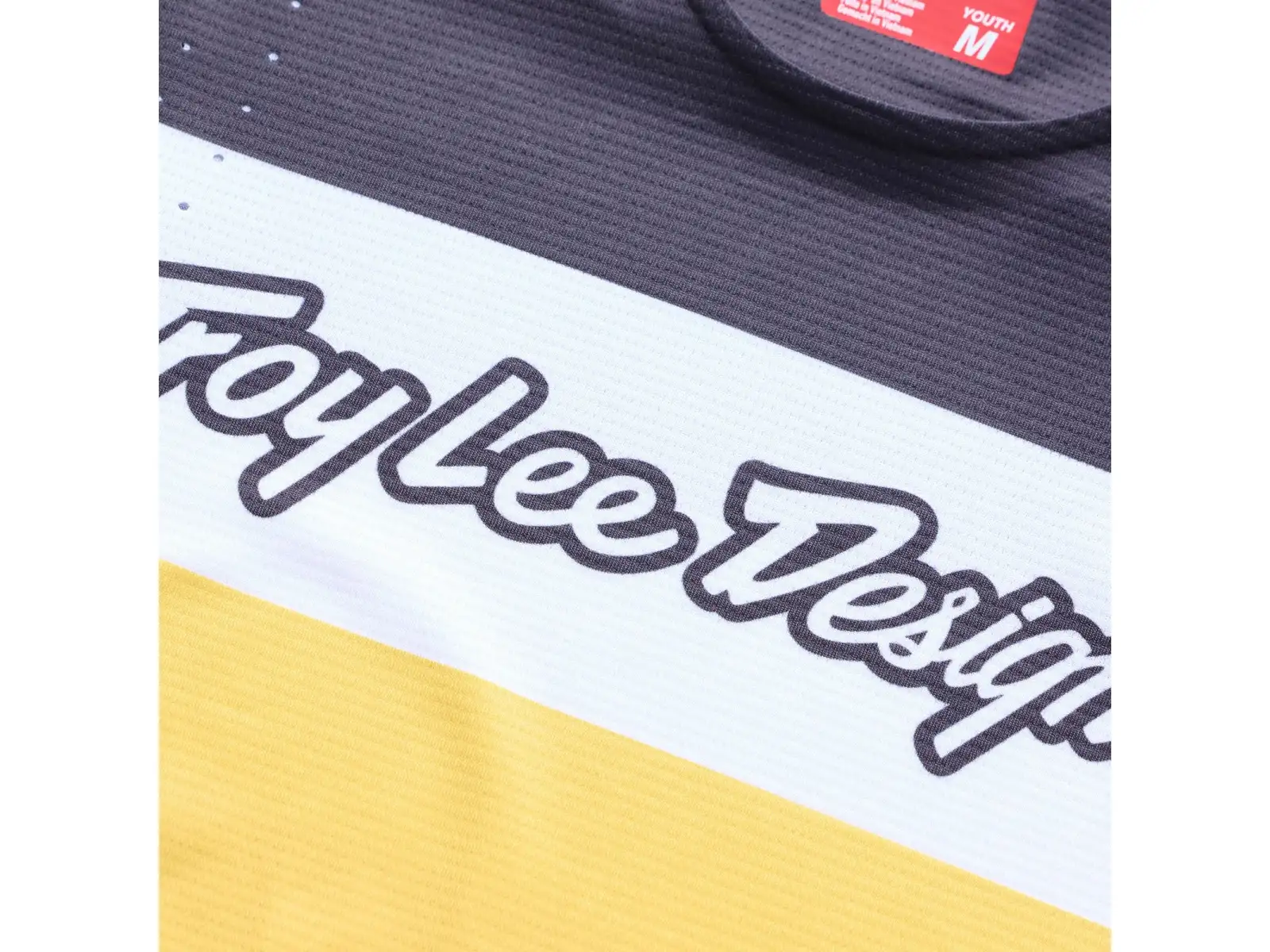 Troy Lee Designs Youth Sprint Pro Kindertrikot Langarm Yo Moto Butter Real Teal