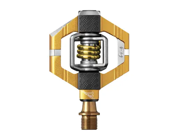 Crankbrothers Candy 11 Pedale aus Gold.