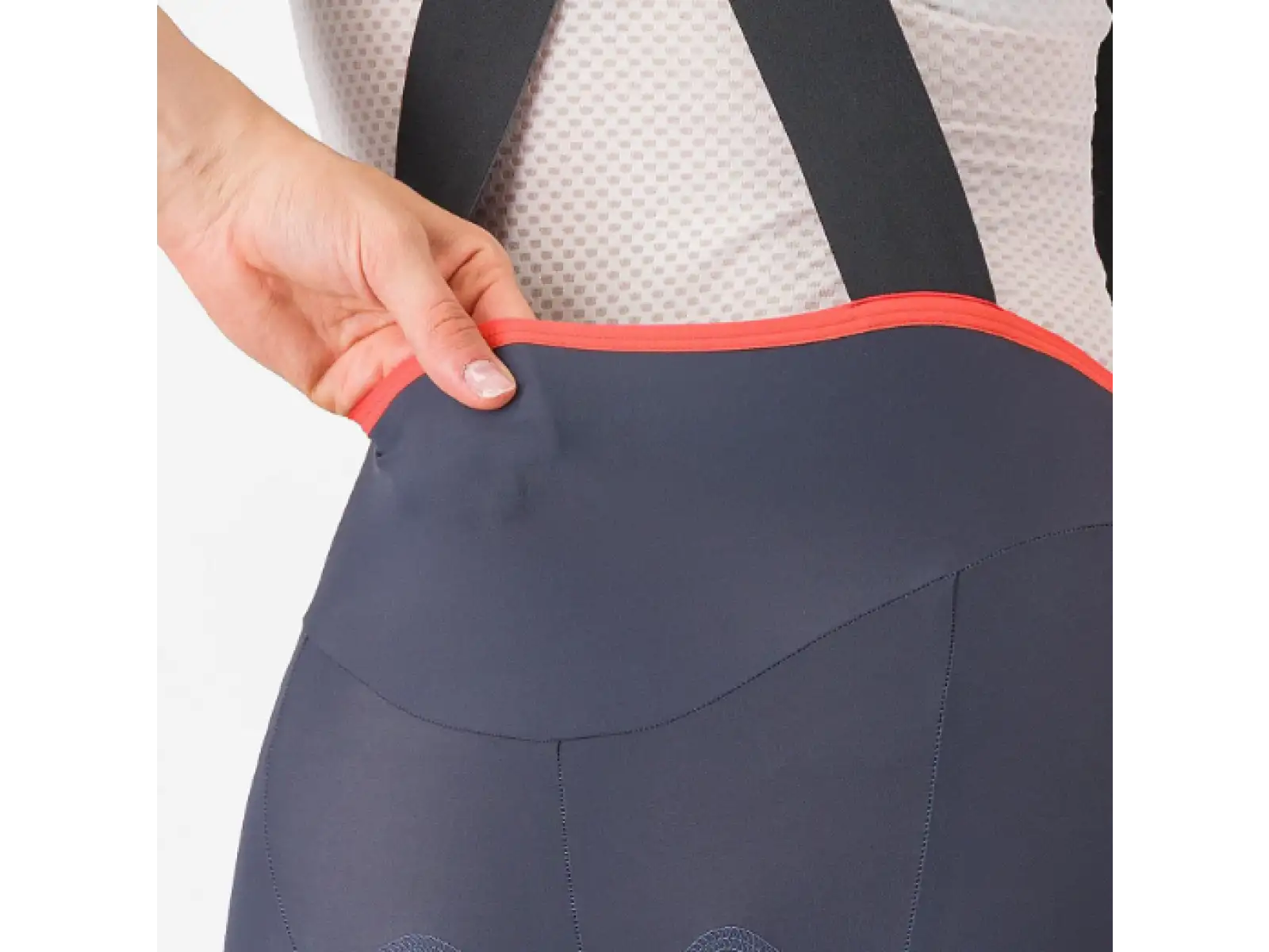 Castelli Prima 2 DT Damen-Trägerhose Twilight Blue/Hibiscus