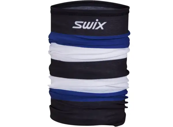 Swix Focus Nackenwärmer schwarz/weiß/blau