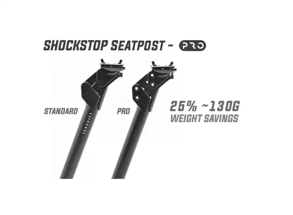 Redshift ShockStop PRO Suspension V2 gefederte Sattelstütze 27,2x350 mm