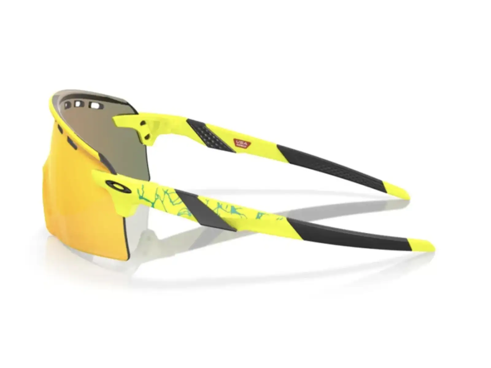 Oakley Sonnenbrille – Encoder Strike Vented Matte Tennis Ball/Prizm Ruby