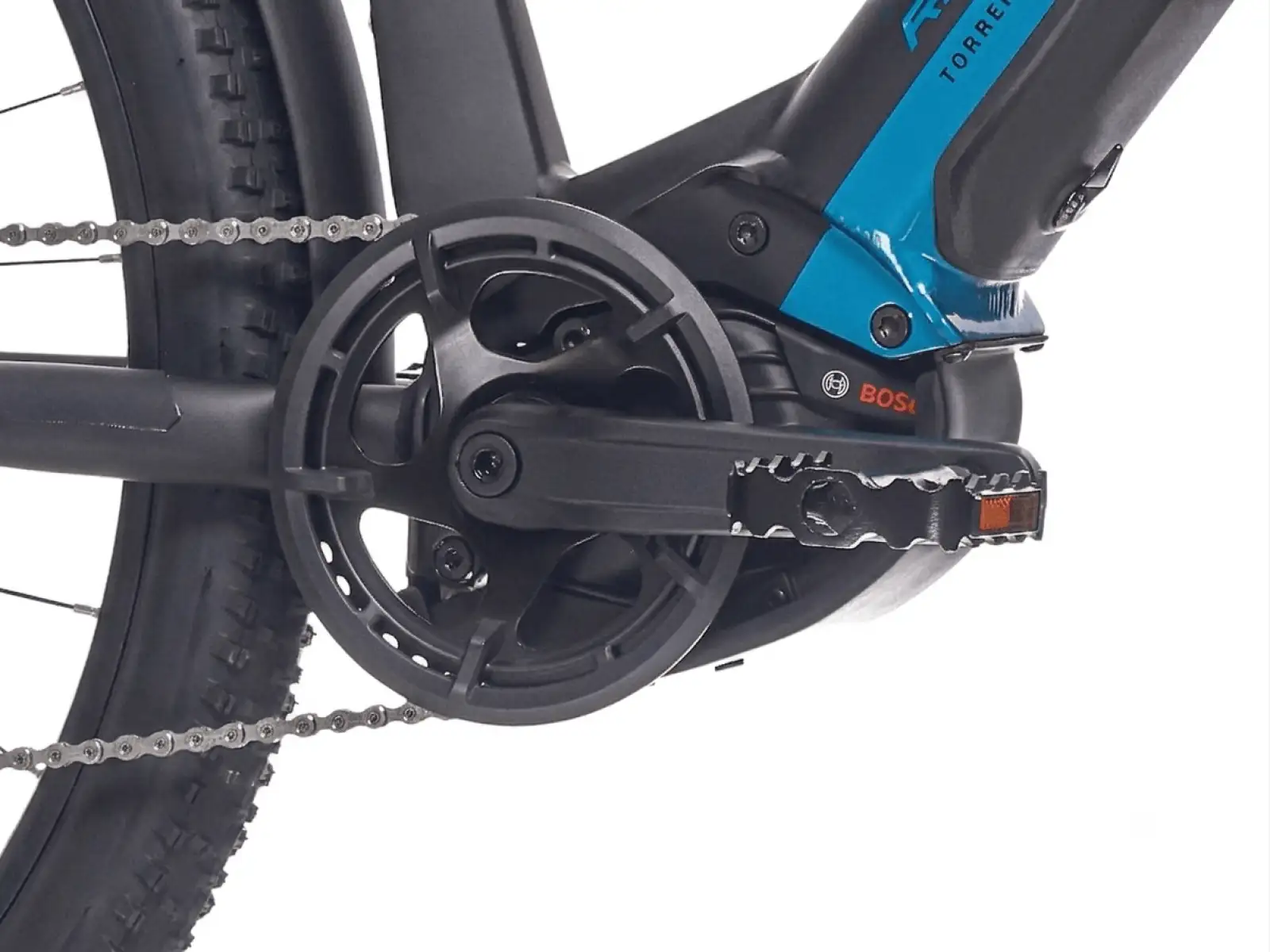 Rock Machine Torrent e90-29 B Touring Easy Entry E-Bike Matte Black / Petrol.