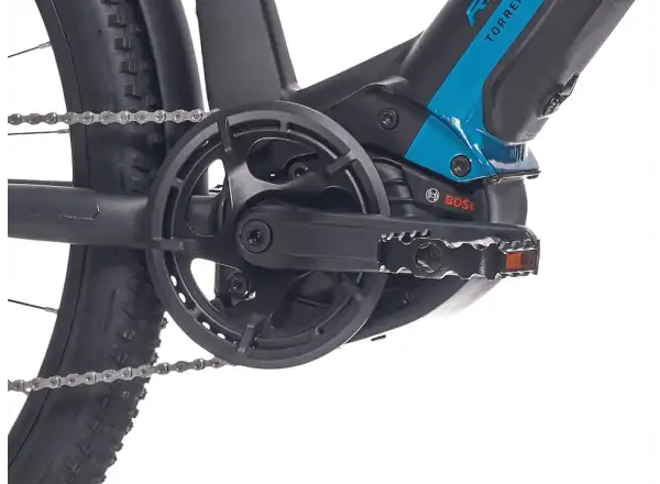 Rock Machine Torrent e90-29 B Touring Easy Entry E-Bike Matte Black / Petrol.