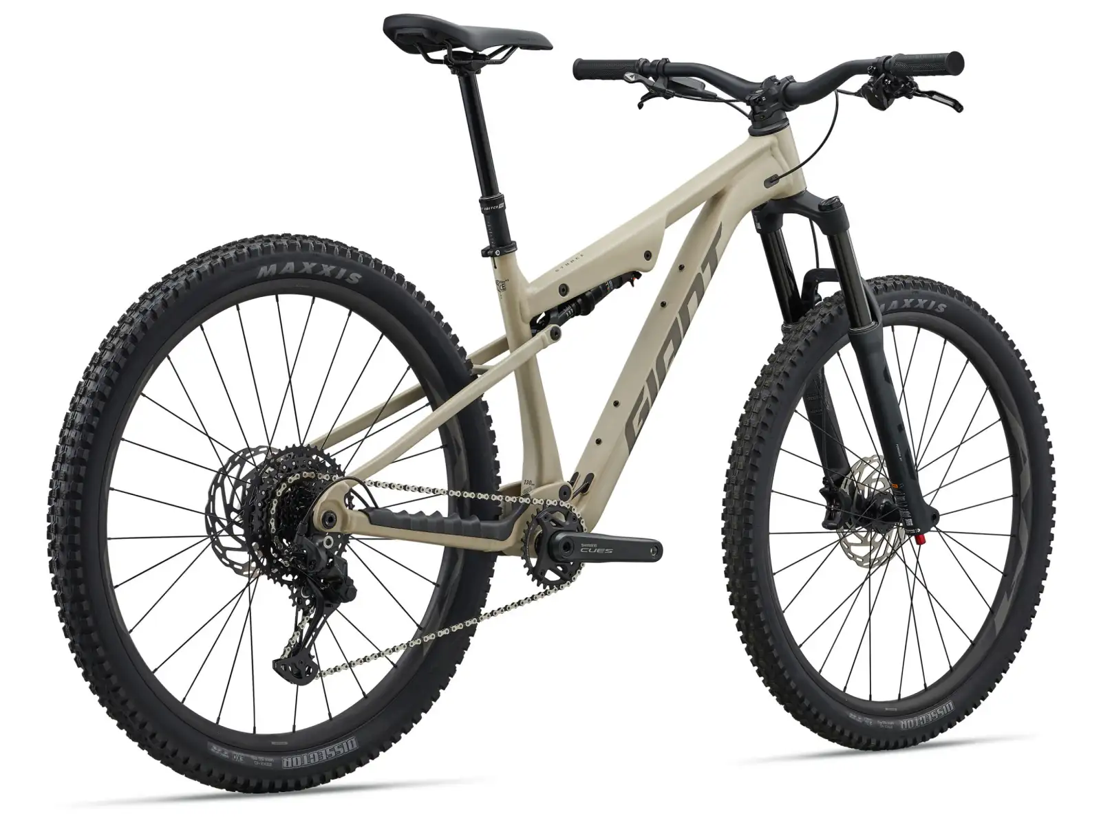 Giant Stance 2026 vollgefedertes Fahrrad Almond