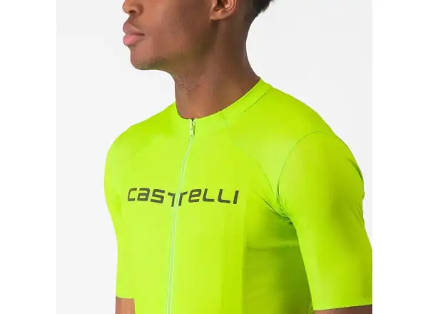 Castelli Elements Herren Kurzarmtrikot Electric Lime