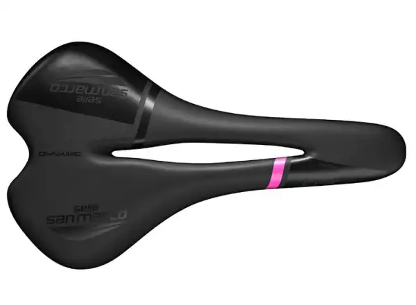 Selle San Marco Era Lady Dynamic Open-Fit Damensattel Schwarz/Rosa
