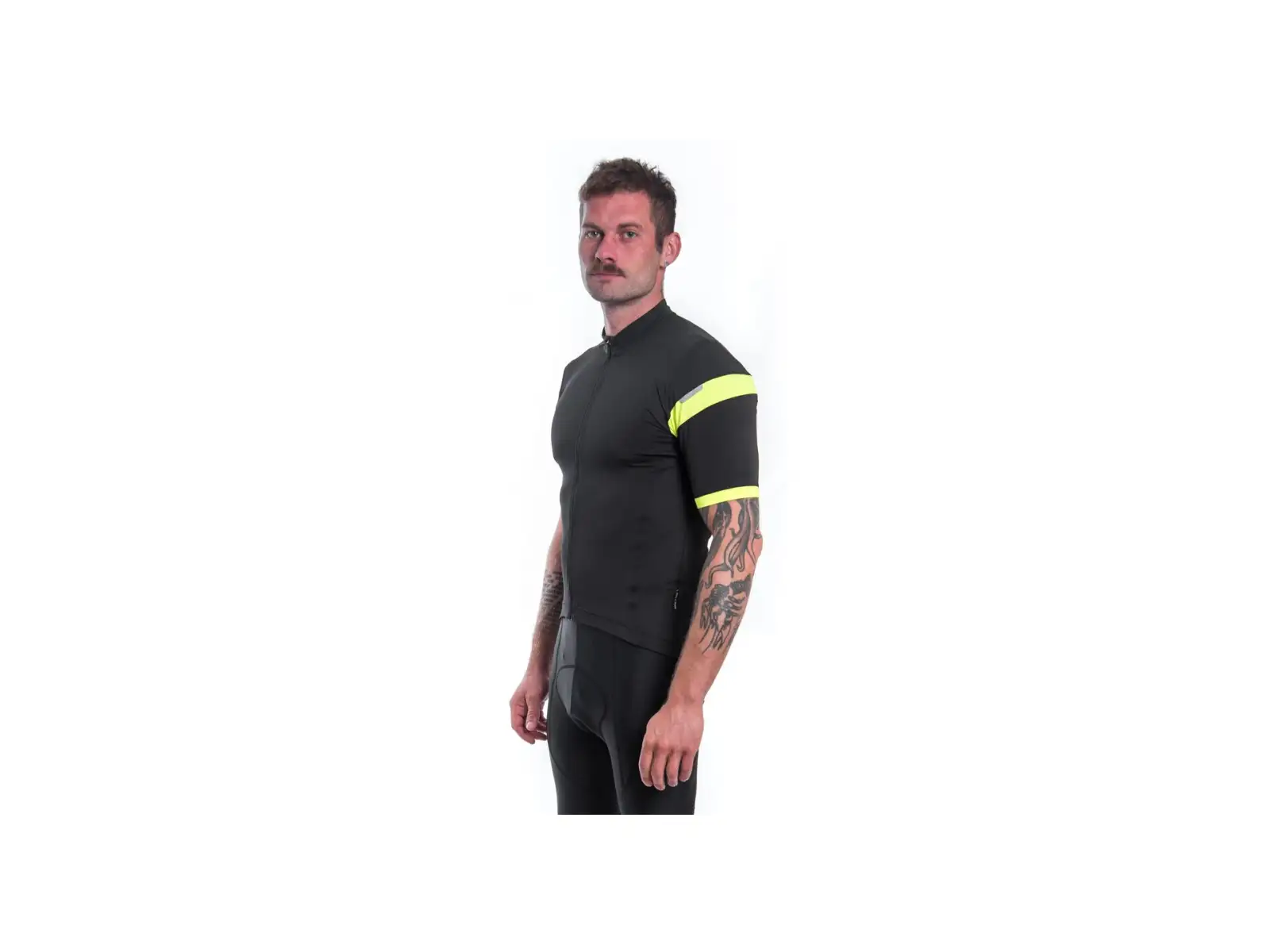 Sensor Cycling Coolmax Classic Herren Kurzarmtrikot true black