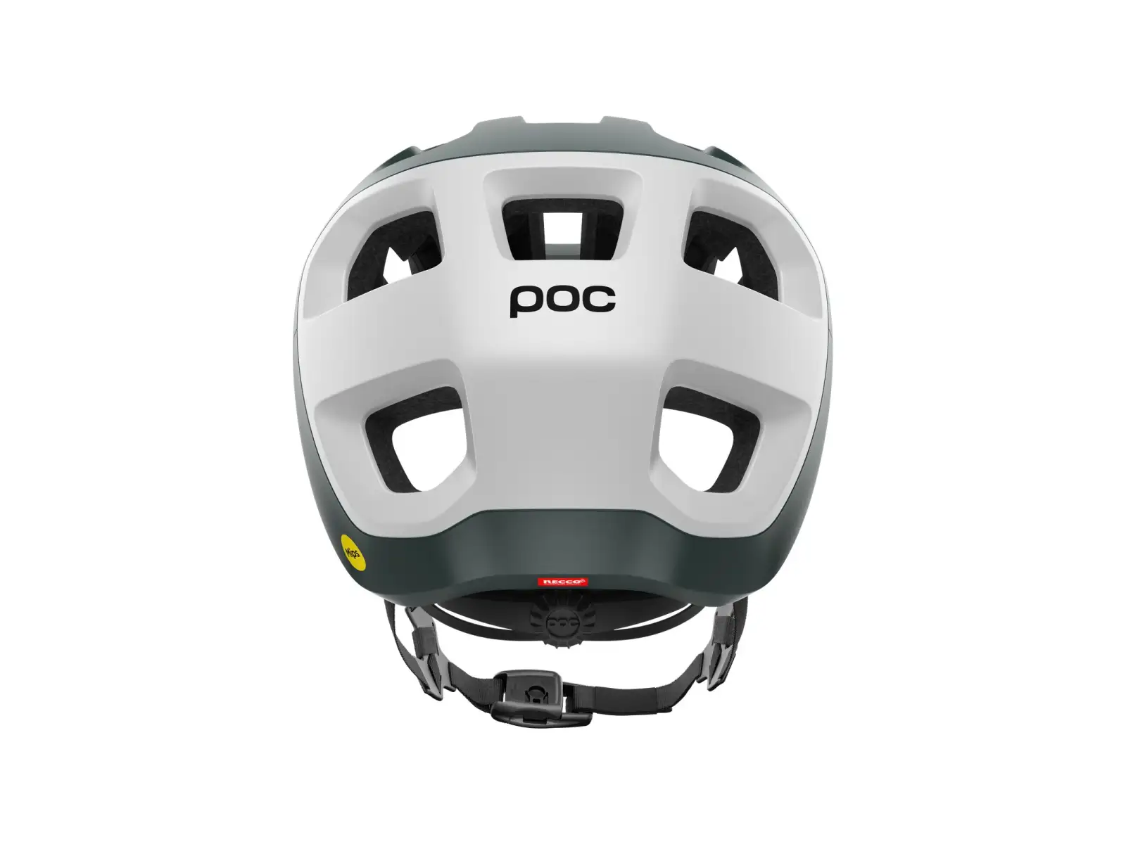 POC Cularis MTB Helm Pargasite Green Matt/Hydrogen White Matt