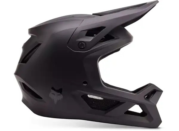 Fox Yth Rampage Kinderhelm Mattschwarz