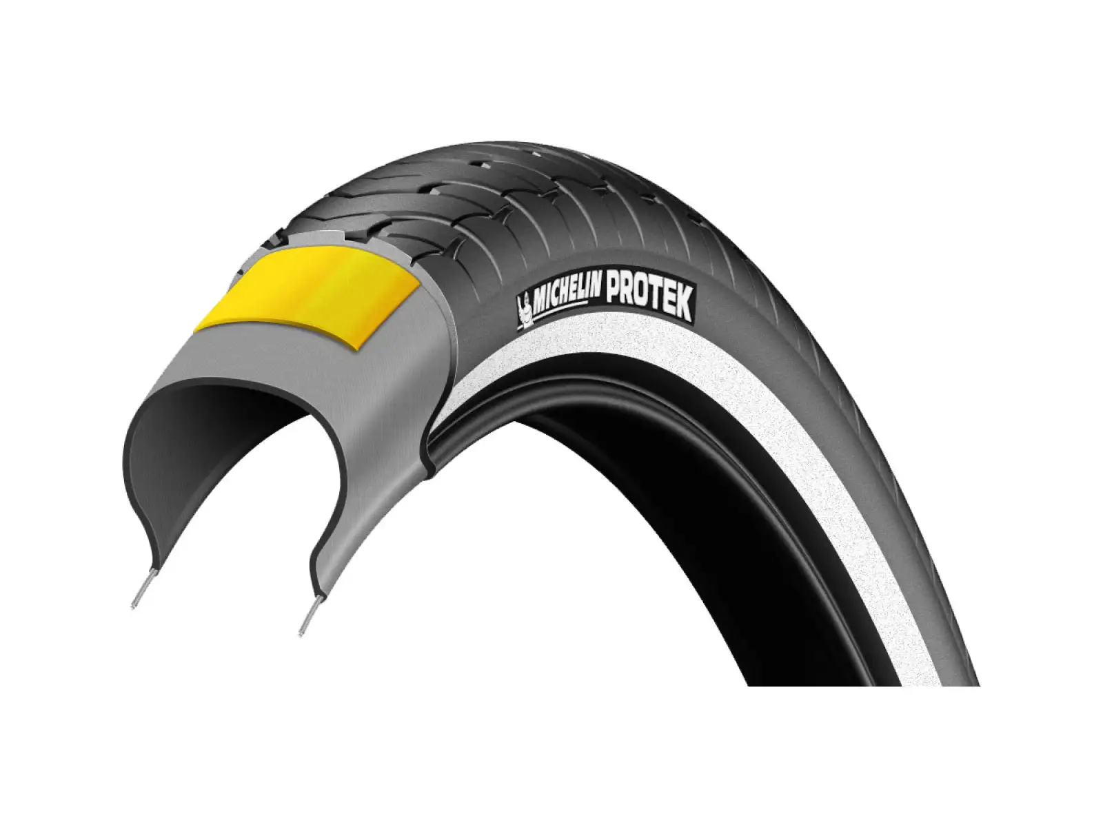 Michelin Protek Access Line 37-622 Trekkingreifen Draht Schwarz.