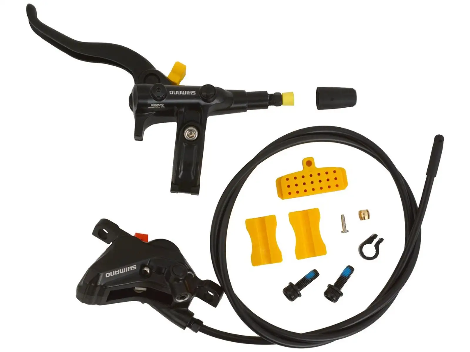 Shimano BL-MT4100/BR-MT420 Vordere Vierkolben-Scheibenbremse