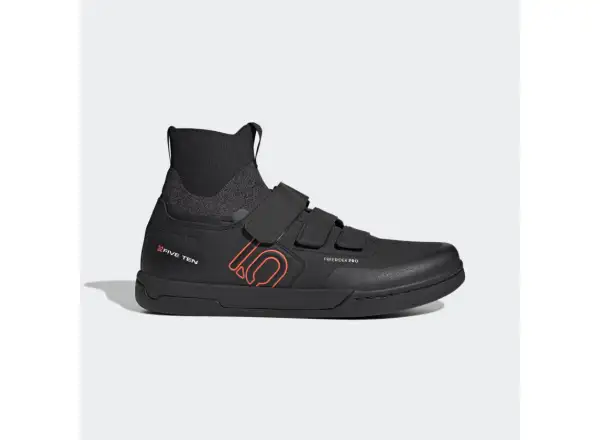 Five Ten Freerider Pro Mid Schuhe Core Black/Solar Red/Grey Three