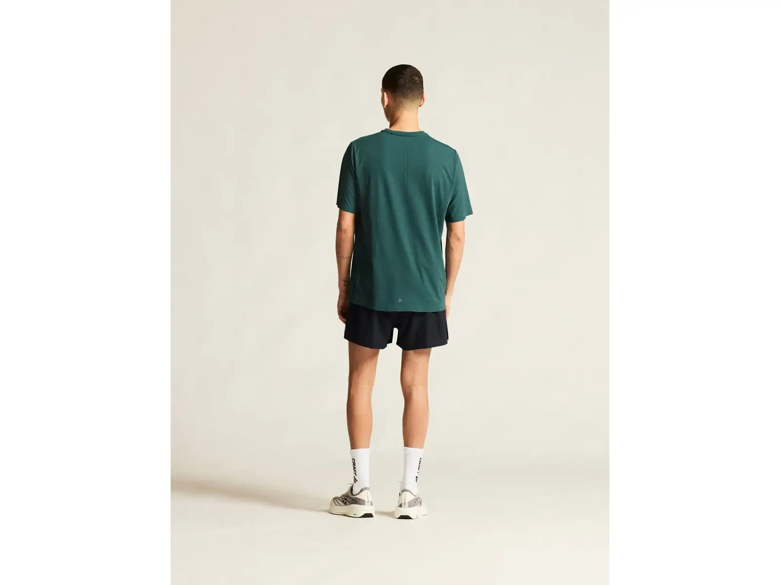 Craft Hypervent Herren-T-Shirt kurzer Ärmel grün