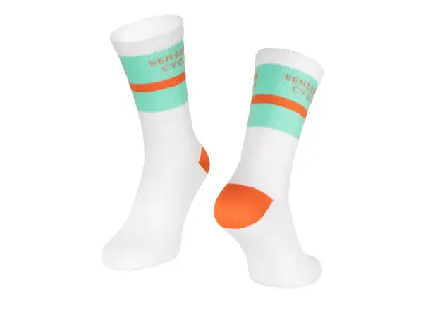 Force Stripe Radsocken weiß