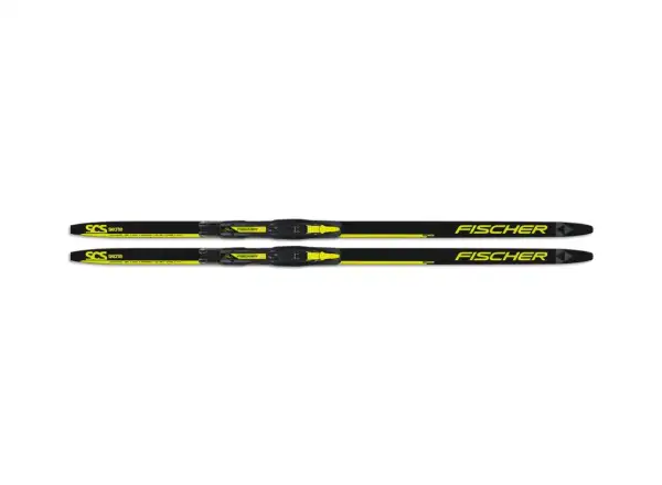 Fischer SCS Skate JR Langlaufski + Tour Step Bindungen Set 2024/25