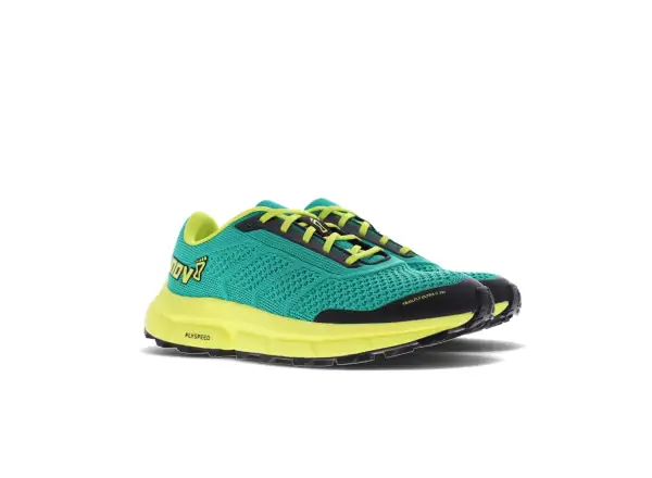 Inov-8 Trailfly Ultra G 280 Damen Laufschuhe Aqua/Gelb