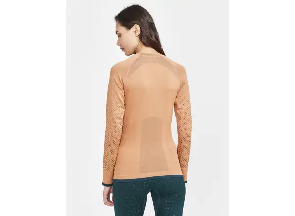 Craft ADV Warm Intensity Damen Langarmshirt Orange.