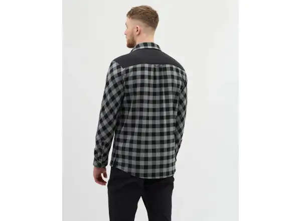Silvini Farini Herrenhemd Grey/Black