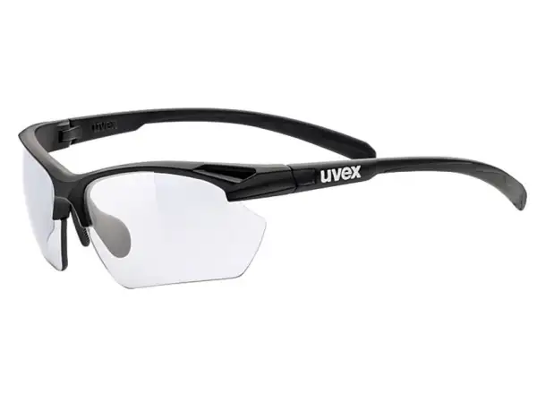 Uvex Sportstyle 802 Small Vario Brille black mat/variomatic smoke