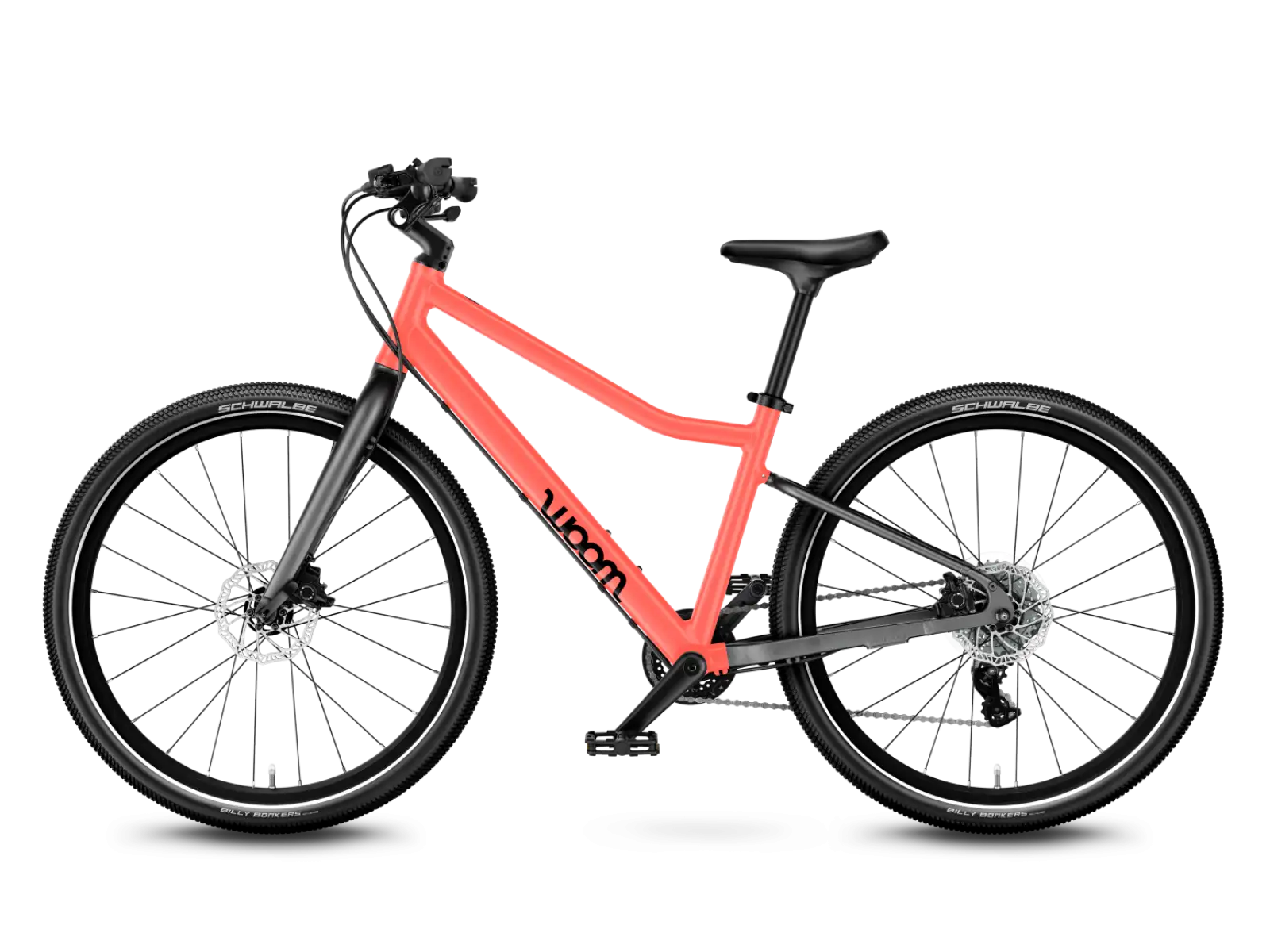 Woom 5 Explore 24 Neon Coral Kinderfahrrad