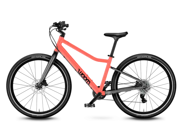 Woom 5 Explore 24 Neon Coral Kinderfahrrad