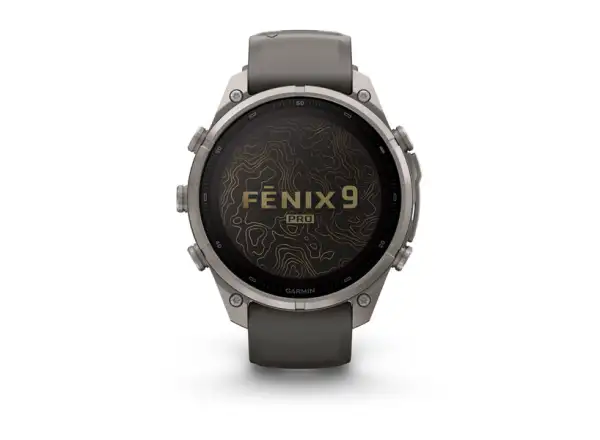 Garmin Fénix 9 Pro inReach Solar 47 mm Titan Pebble Gray/Silver Gray