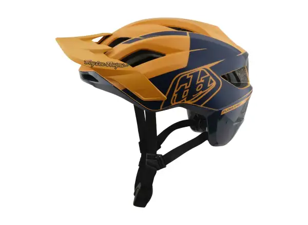 Troy Lee Designs Flowline SE MIPS Helm Hydro Mustard / Black Iris
