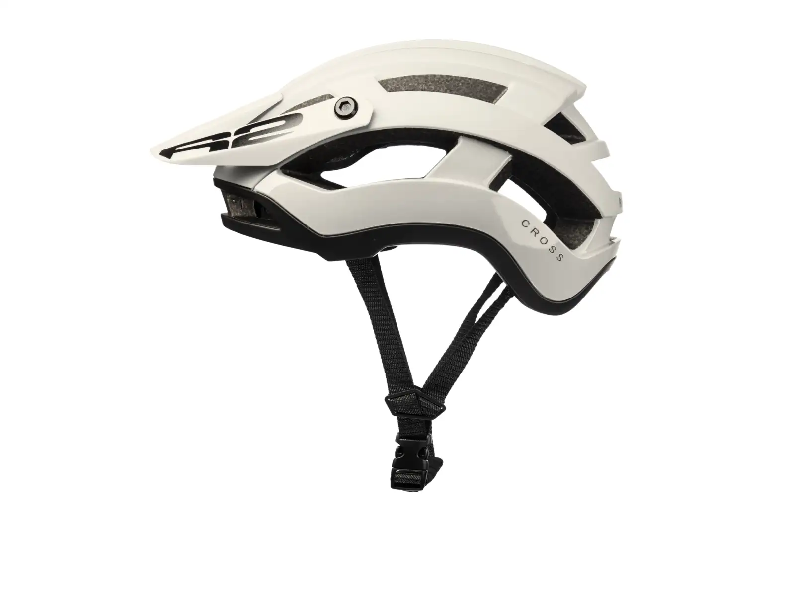 R2 Cross Fahrradhelm Sandgelb