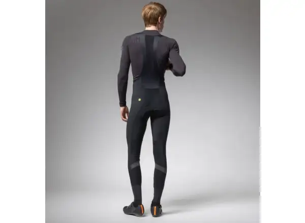 Alé R-EV1 Clima Warm Plus 2.0 Herren Winterhose mit Hosenträgern schwarz