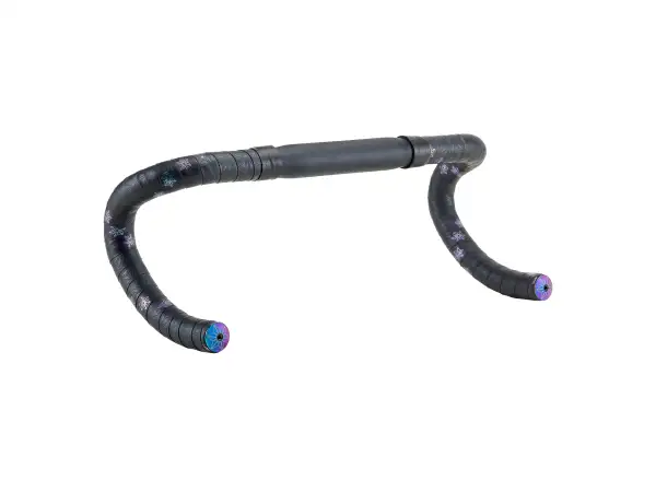 Supacaz Super Sticky Kush Galaxy Lenkerband Oil Slick/Oil Slick Plugz