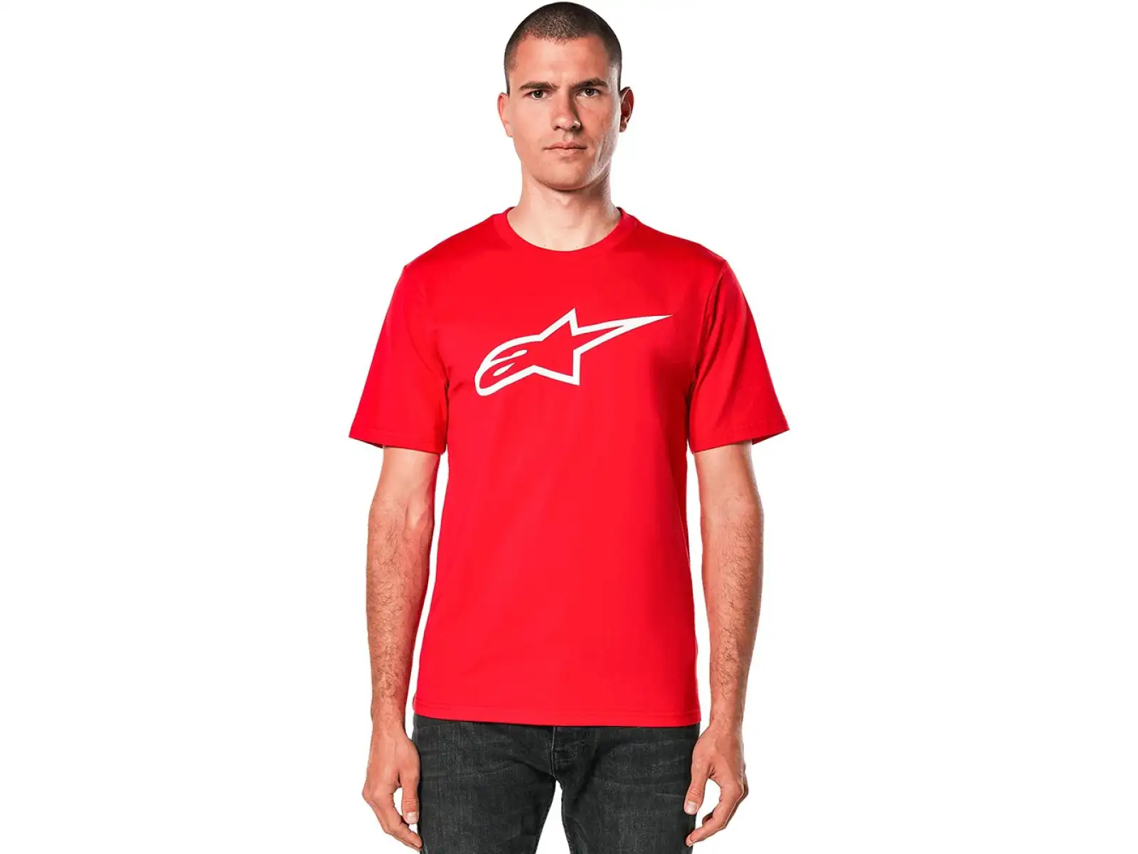 Alpinestars Ageless Classic Tee T-Shirt mit kurzen Ärmeln Rot/Weiß
