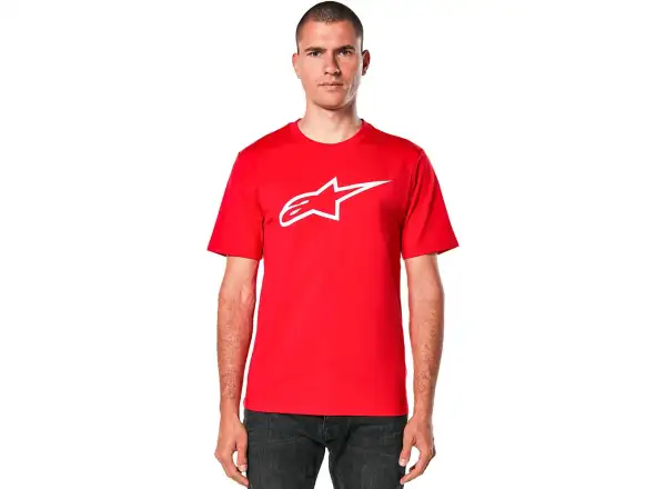 Alpinestars Ageless Classic Tee T-Shirt mit kurzen Ärmeln Rot/Weiß