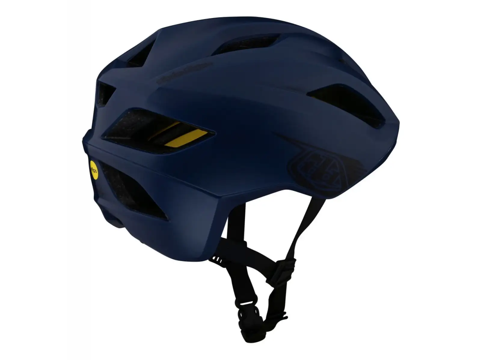 Troy Lee Designs Grail Badge Helm DK MIPS Blau