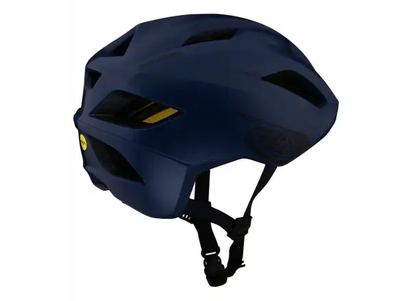 Troy Lee Designs Grail Badge Helm DK MIPS Blau