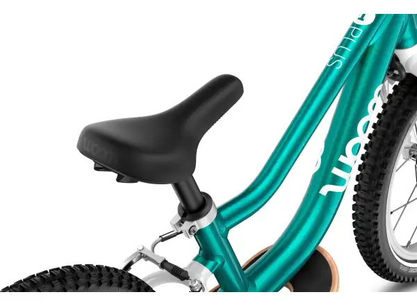Woom GO 1 Plus Metallic Turquoise 14 Kinderlaufrad