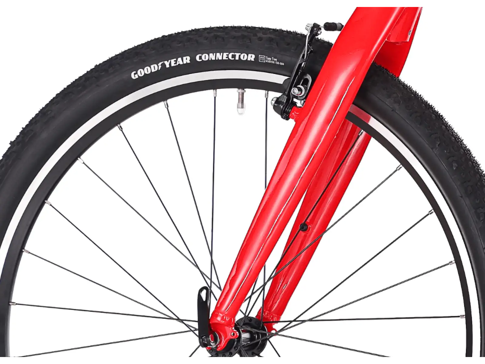 Rock Machine RIFF JR 27 Kinderfahrrad Gloss Fire Red