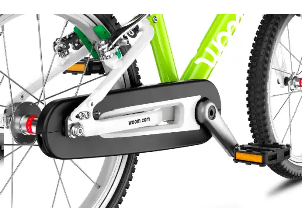 Woom 3 Echse Limette 16 Kinderfahrrad