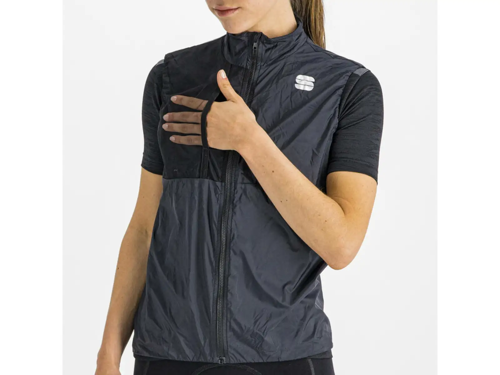 Sportful Supergiara Damenweste schwarz