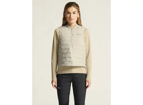 CRAFT SubZ 5 Damen Laufweste beige