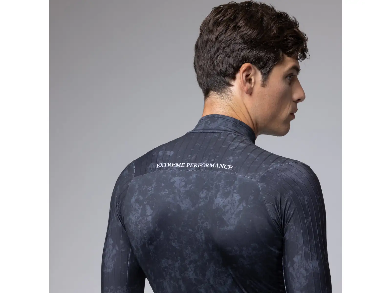Alé R-EV1 Grafenium Herren gefüttertes Radtrikot Black