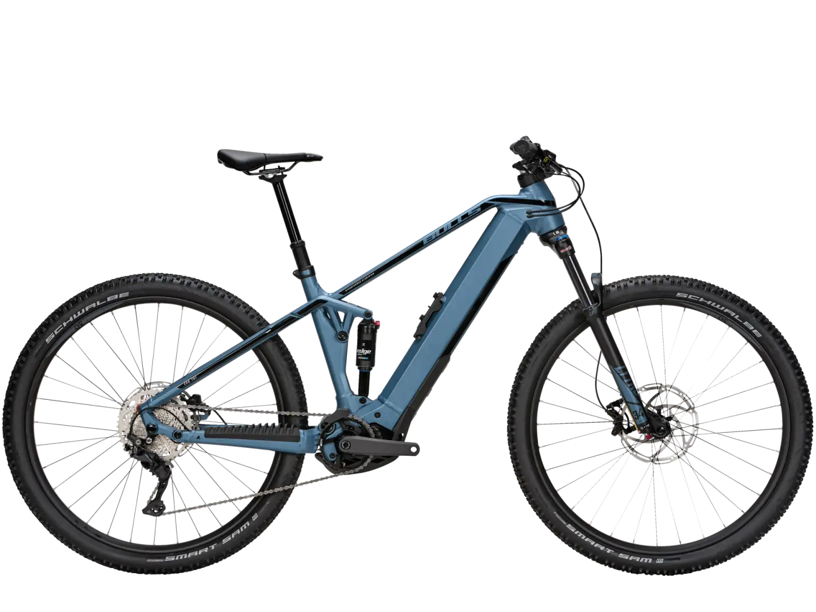 Bulls Sonic EVO TR1 750 Wh Vollgefedertes E-Bike Pro Blue