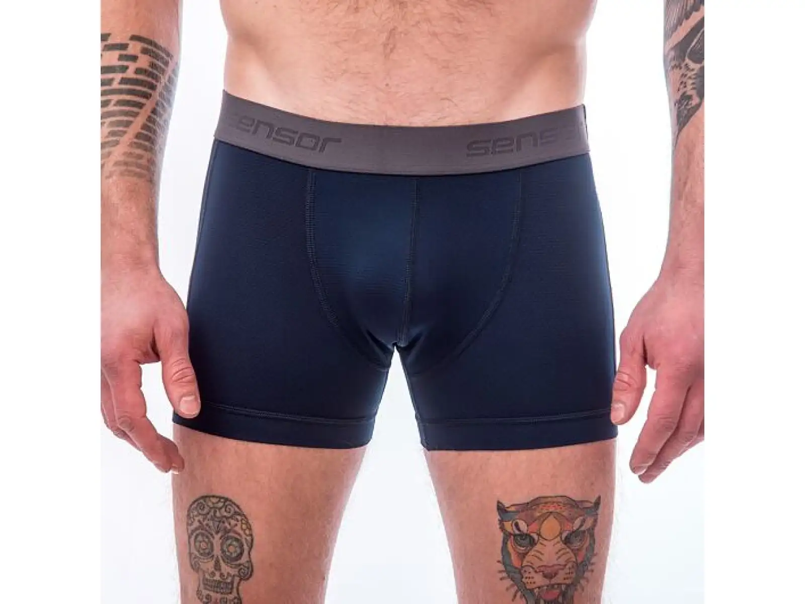 Sensor Coolmax Tech Herren-Boxershorts Deep Blue.