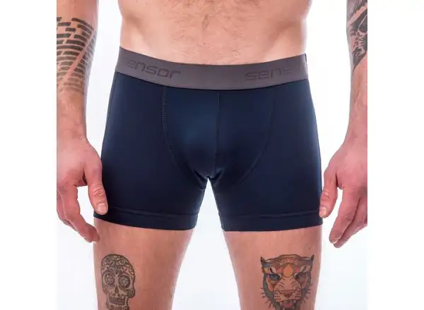 Sensor Coolmax Tech Herren-Boxershorts Deep Blue.