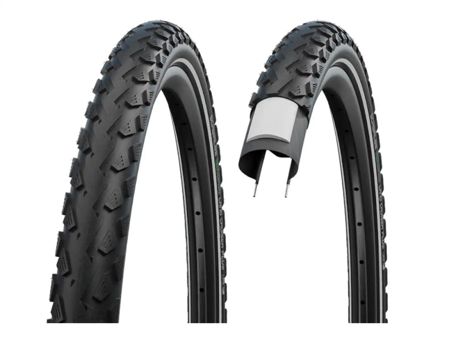 Schwalbe Land Cruiser Plus E-25 PunctureGuard 42-622 Trekkingreifen Draht